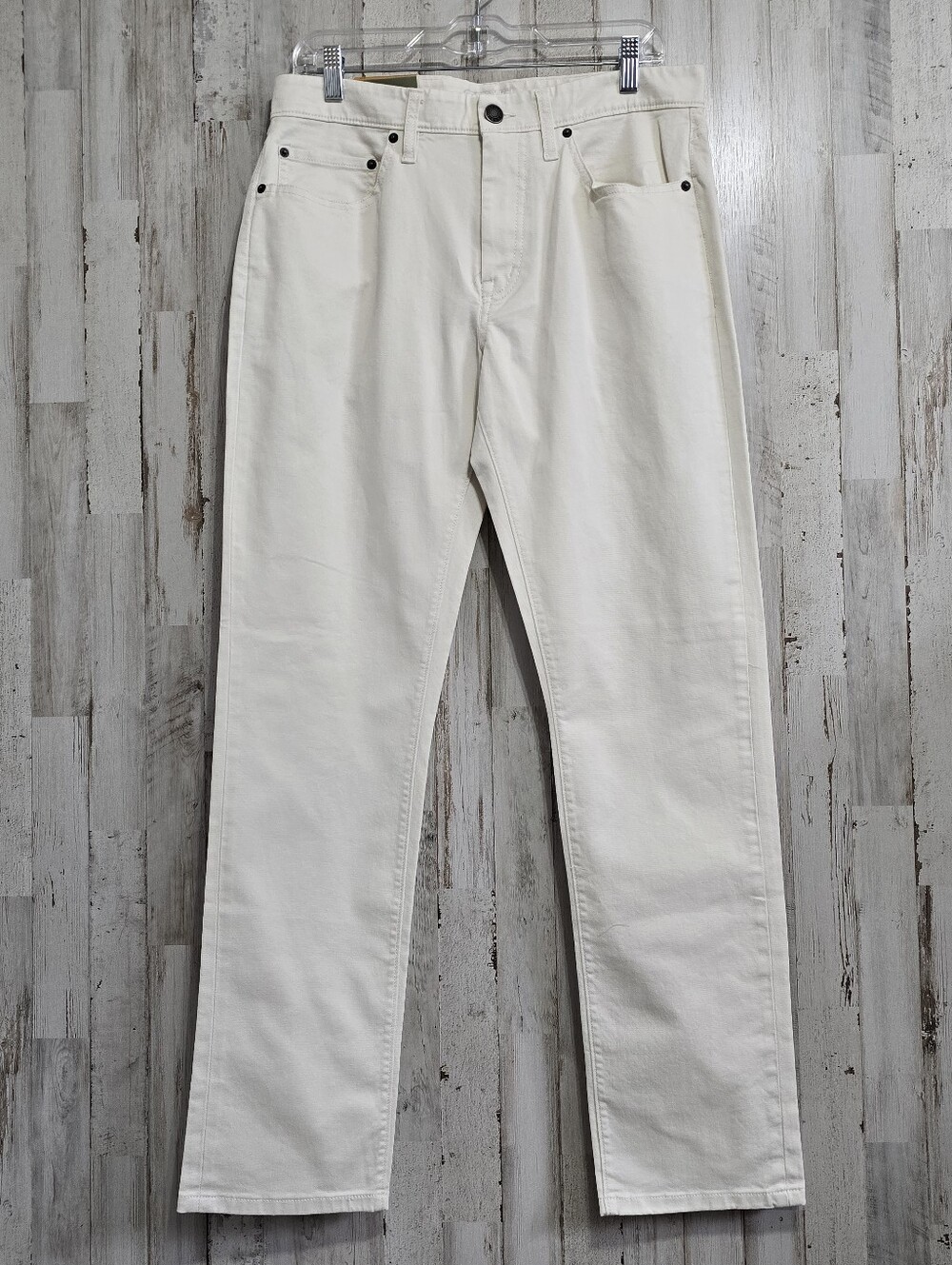 Goodfellow & Co Ivory White Slim Pants Size 32x32